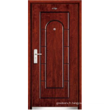 Porte en acier en bois (JC-A032)